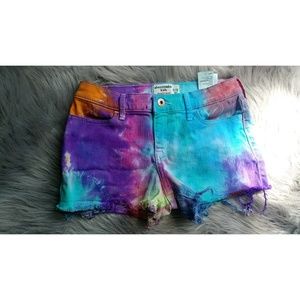 Girls Tie Dye Shorts